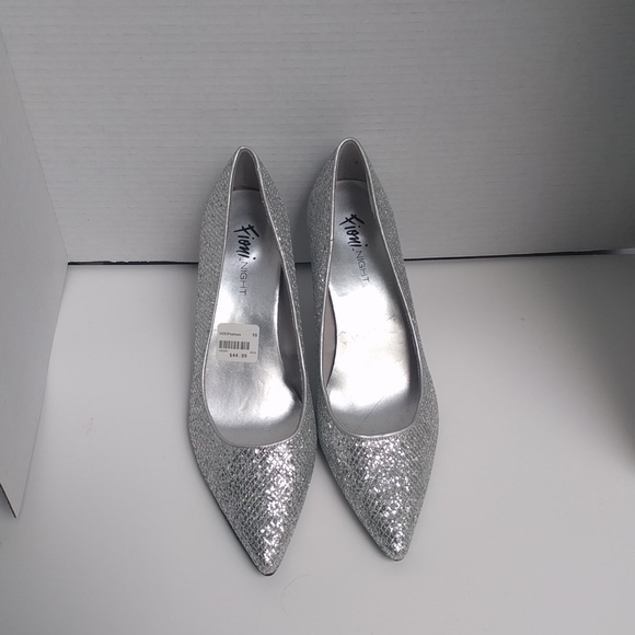 👠👠👠👠Silver heels shoe by Fioni🍀🍀🍀👠 👠 - Picture 2 of 8